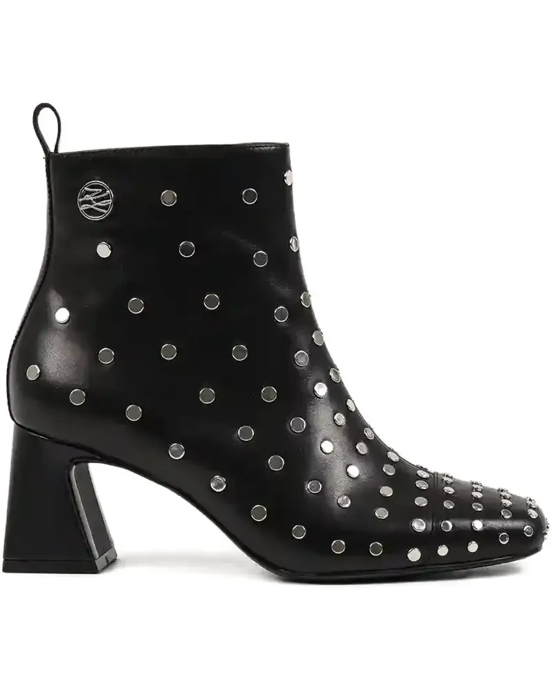 Karl Lagerfeld Stiefeletten mit Nieten - Schwarz Schwarz