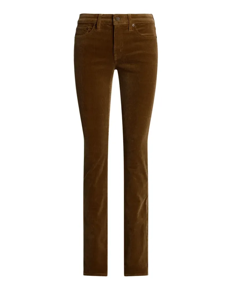 Ralph Lauren corduroy-effect trousers - Braun Braun
