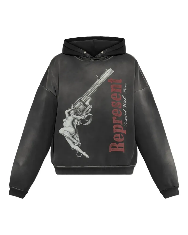 REPRESENT graphic hoodie - Grau Grau