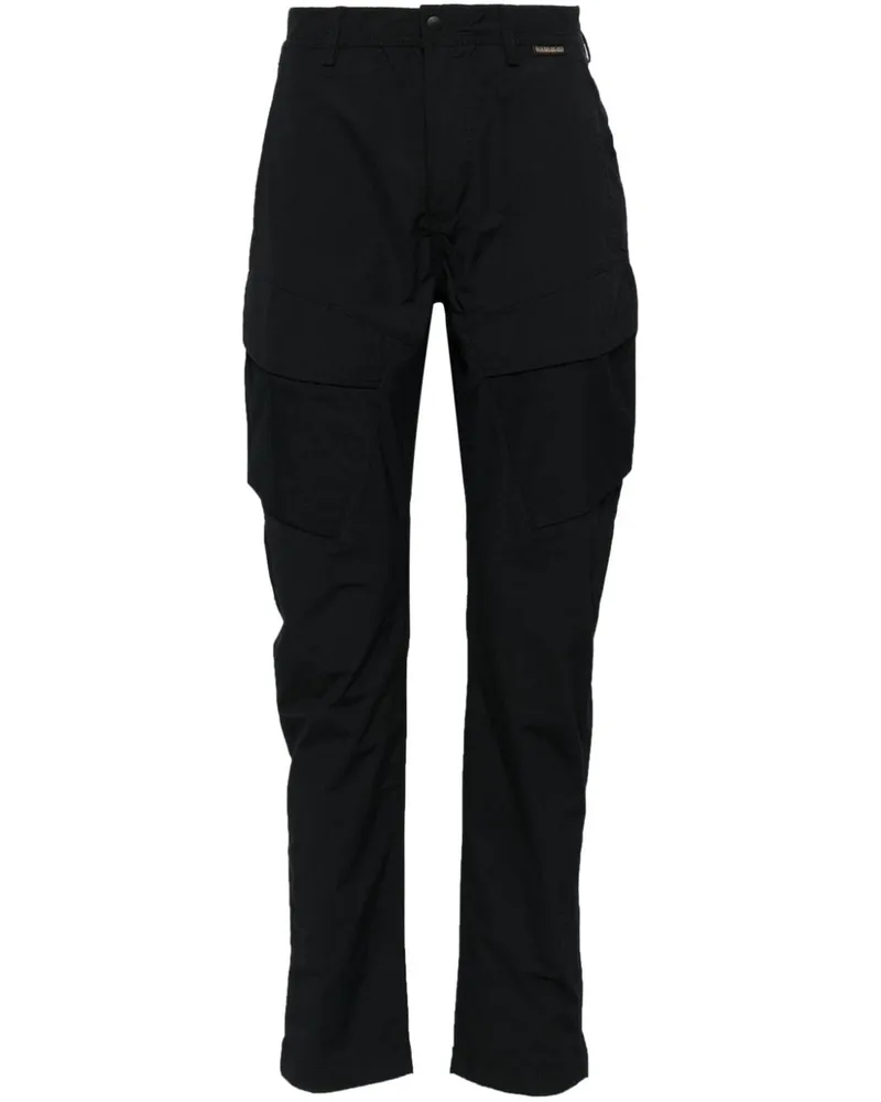 Napapijri Cargohose mit Tapered-Bein - Schwarz Schwarz