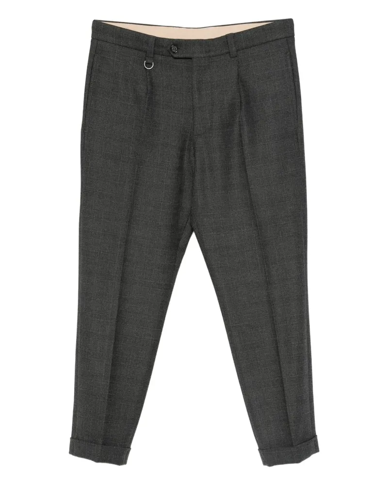 Paolo Pecora Milano Hose mit Bundfalten - Grau Grau