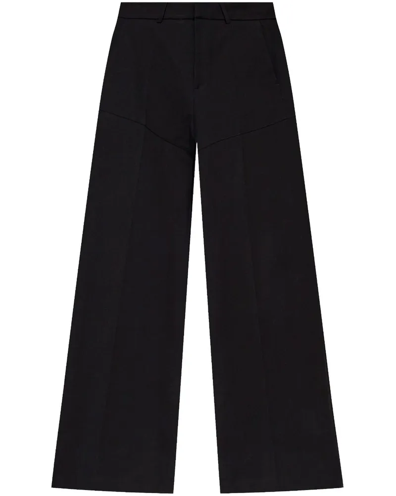 IRO Hose mit weitem Bein - Schwarz Schwarz
