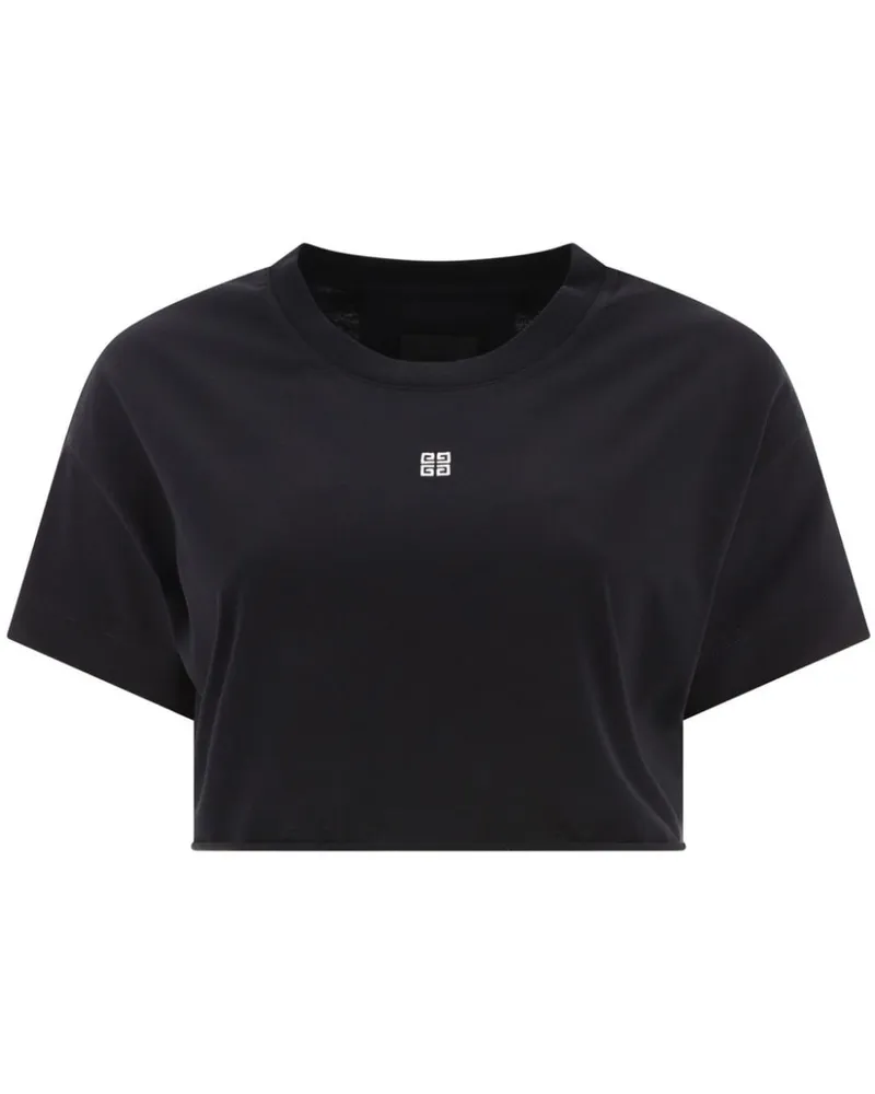 Givenchy Kurzes T-Shirt - Schwarz Schwarz