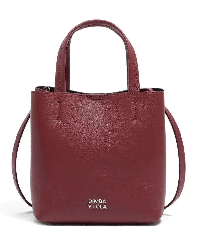 BIMBA Y LOLA Starrer Tote Bag - Rot Rot