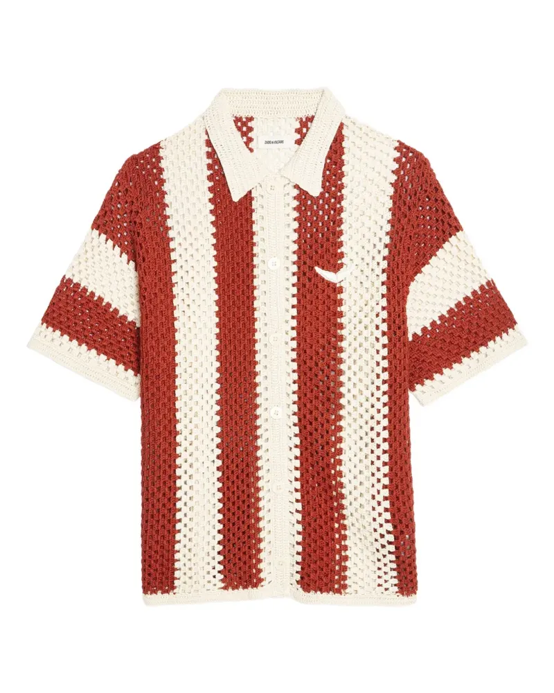 Zadig & Voltaire Gehäkelter Cardigan - Rot Rot