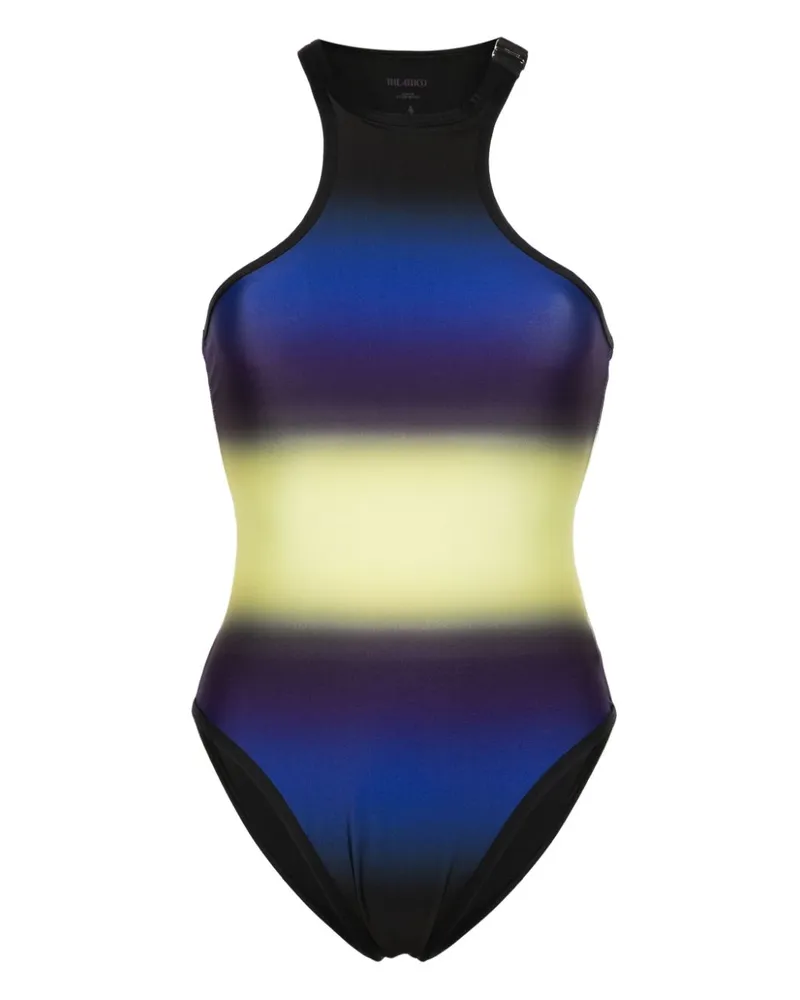 ATTICO Badeanzug mit Farbverlauf - Blau Blau
