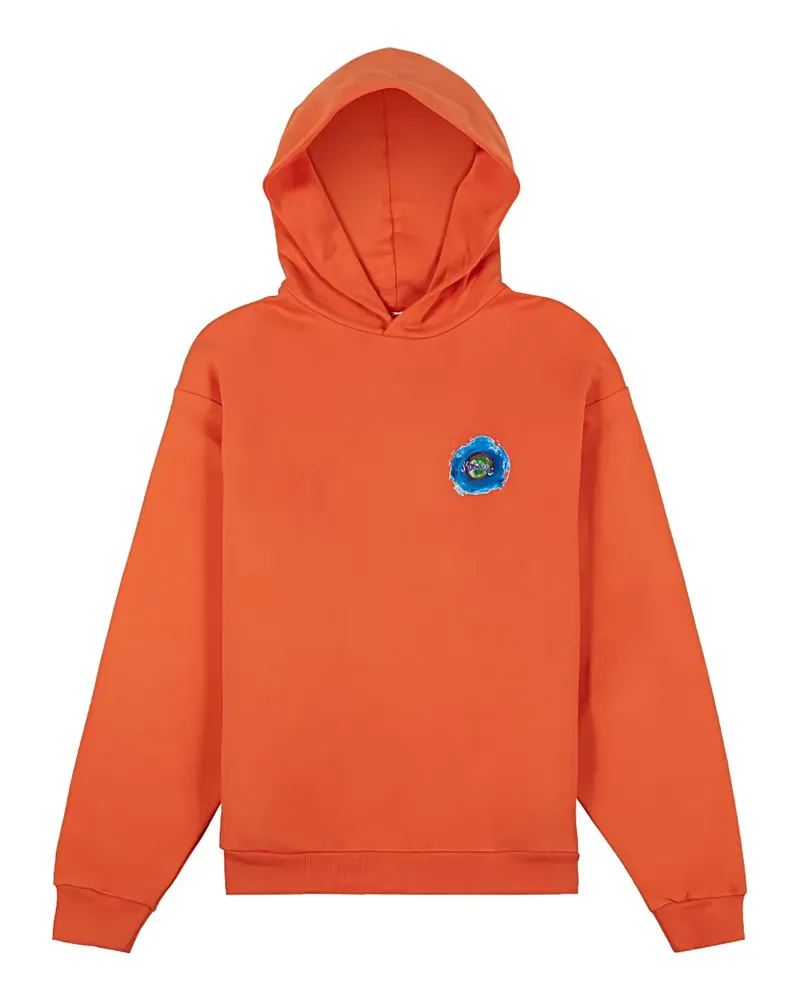 Marni Watercolour "Orange" Hoodie Orange
