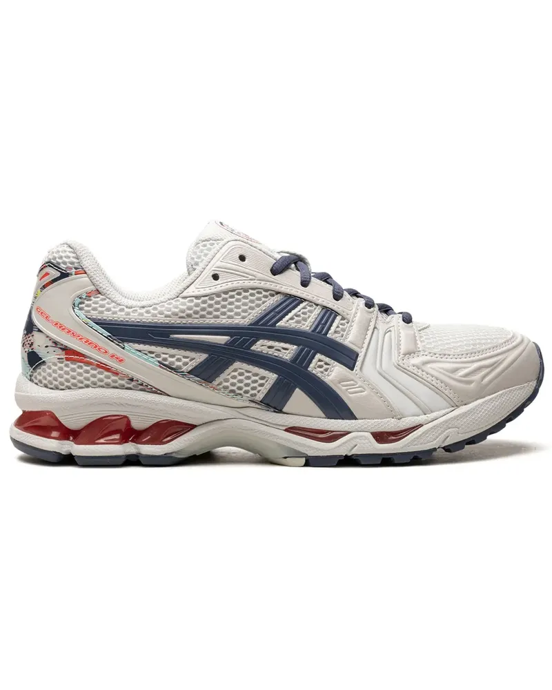 Asics Gel Kayano 14 Thunder Blue Sneakers - Weiß Weiß