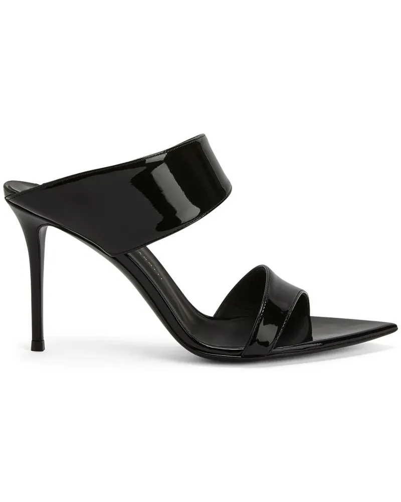 Giuseppe Zanotti Intriigo Allure Mules 90mm - Schwarz Schwarz