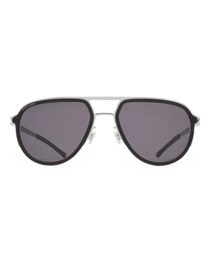 Mykita x Rimowa Heritage pilot-frame sunglasses - Schwarz Schwarz