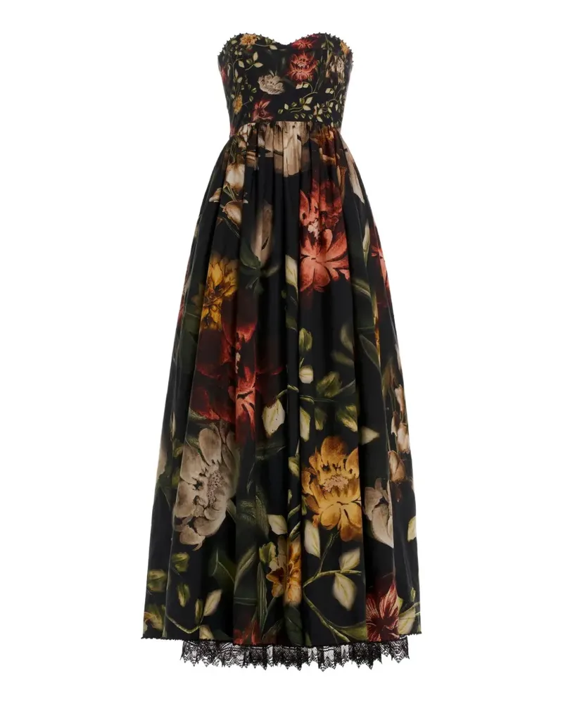 AGUA BENDITA Tonia Paramo maxi dress - Schwarz Schwarz