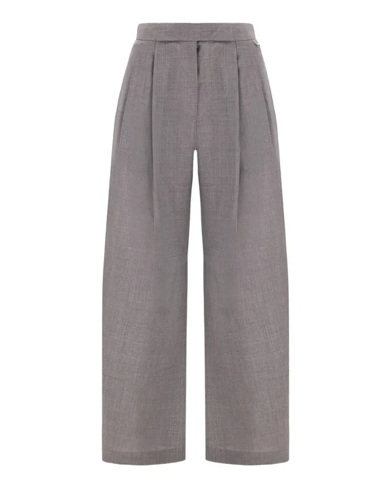 Herno Klassische Bundfaltenhose - Grau Grau