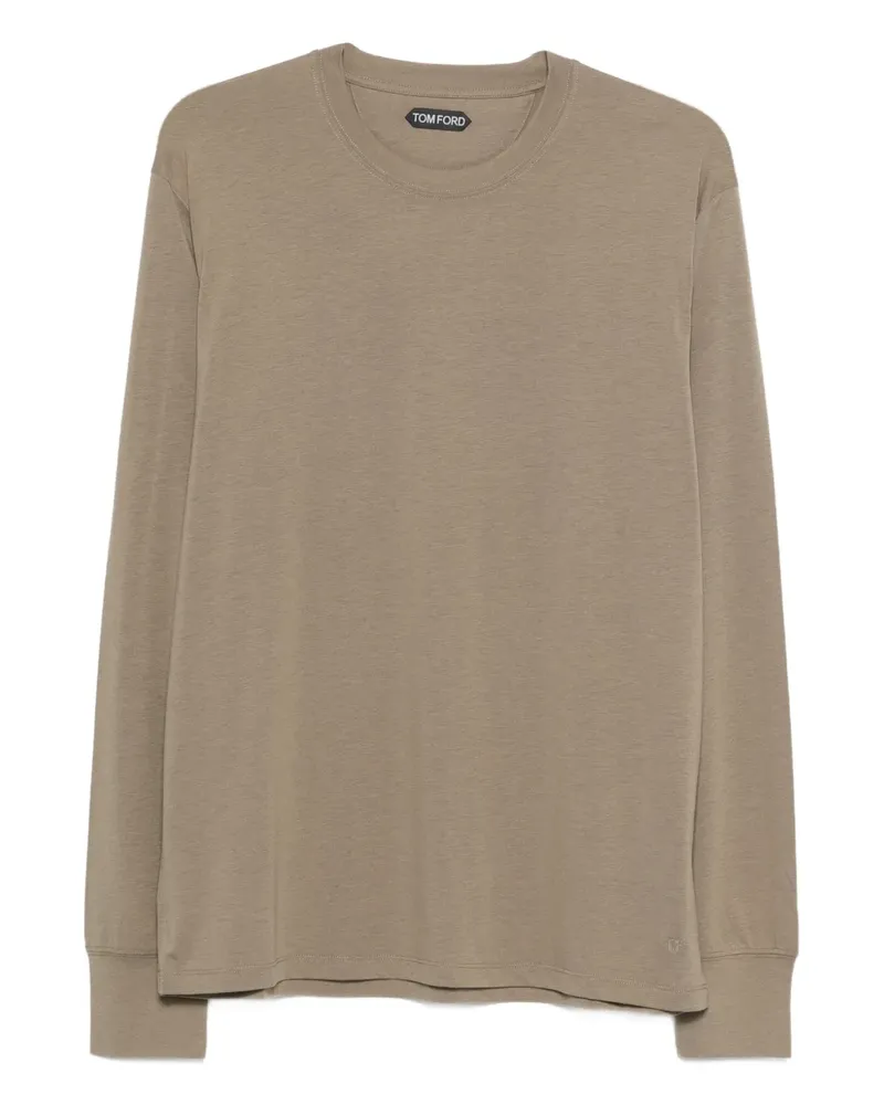 Tom Ford long-sleeve sweatshirt - Grün Grün