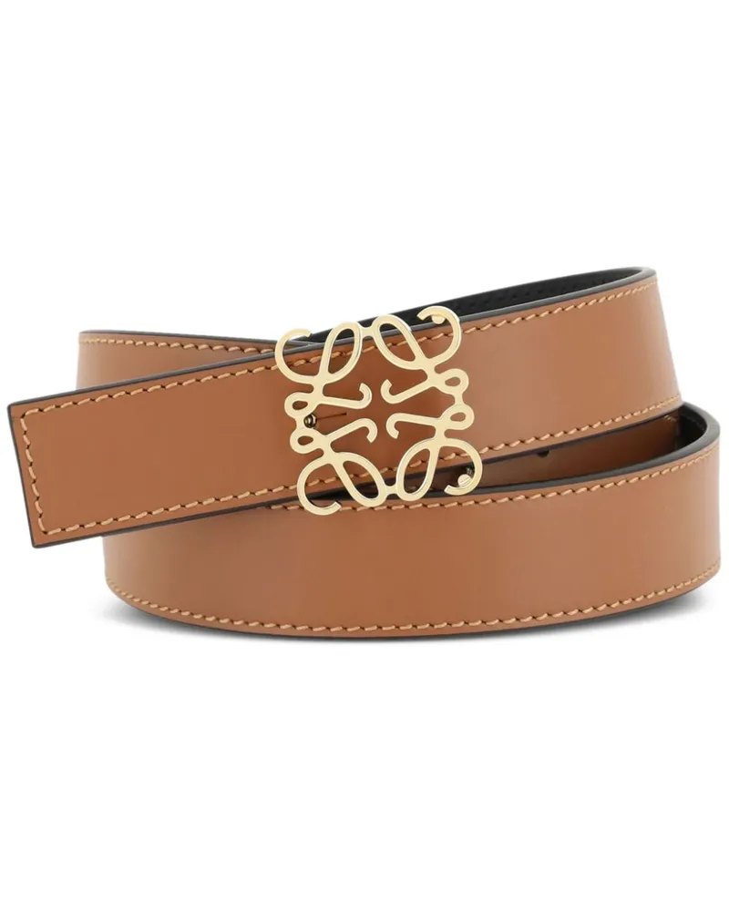Loewe Gürtel aus Leder - Braun Braun