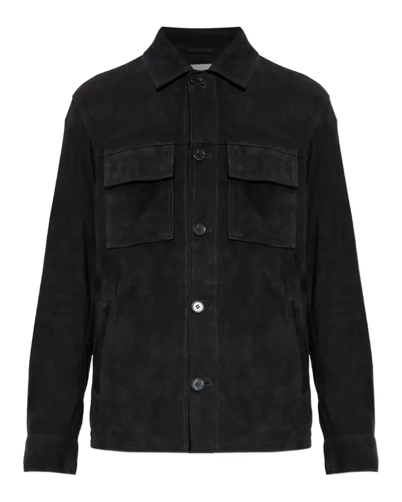 Arma Mex suede shirt jacket - Blau Blau