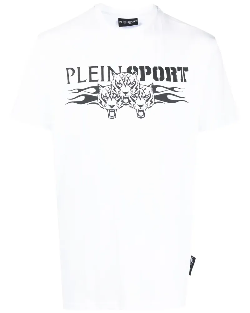 Philipp Plein T-Shirt mit Logo-Print - Weiß Weiß