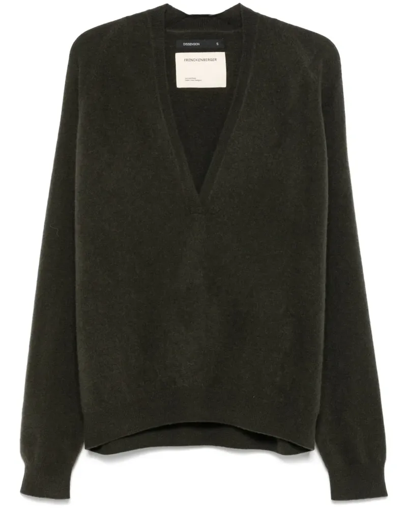 Frenckenberger Pullover aus Kaschmir - Grün Grün