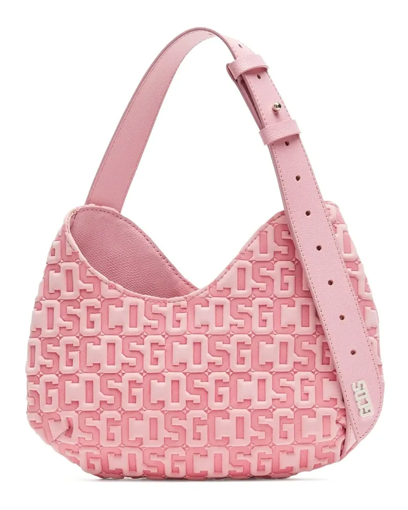 GCDS Kleine Twist Schultertasche - Rosa Rosa
