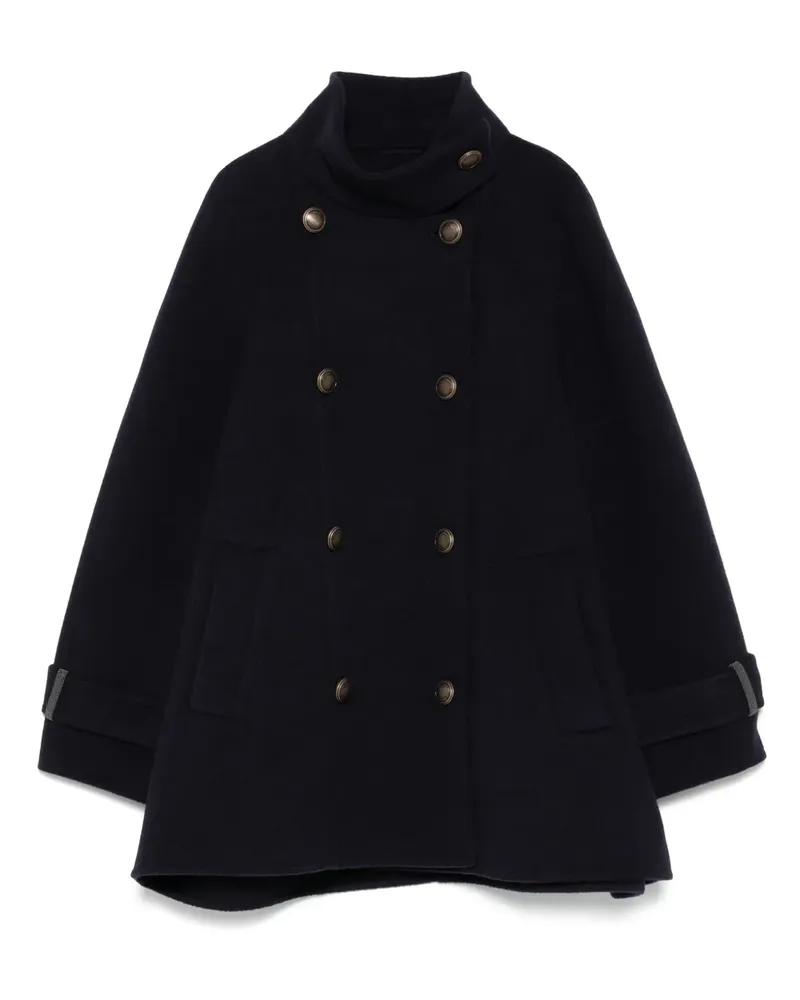 Brunello Cucinelli Klassische Cabanjacke - Blau Blau