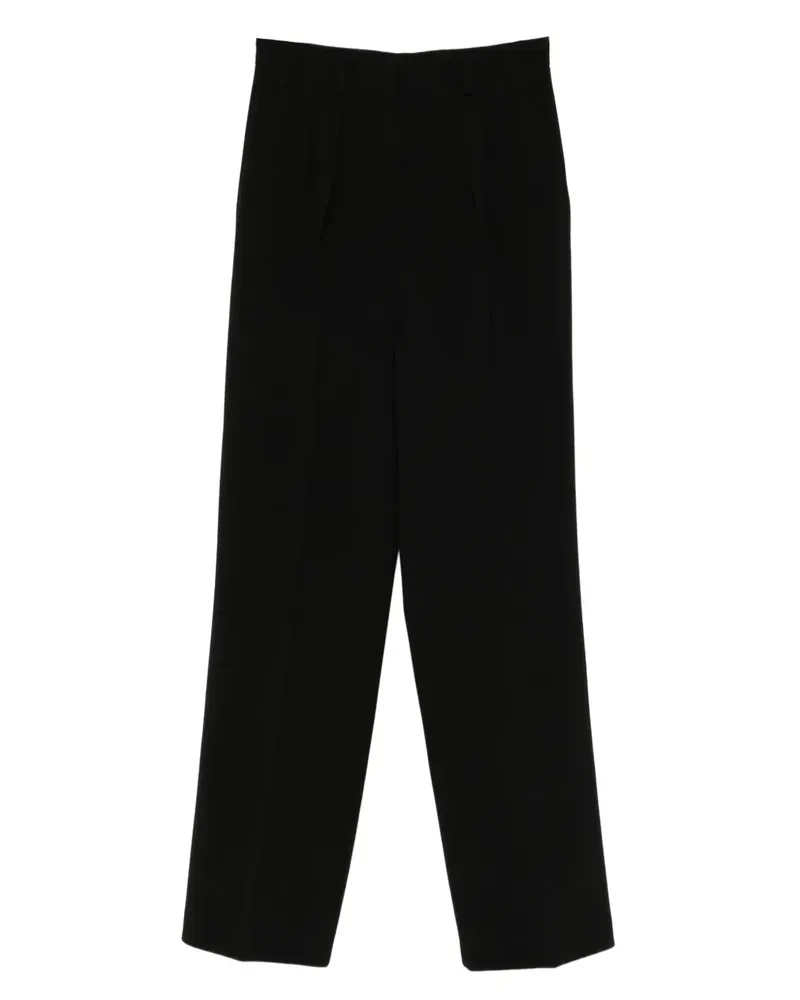 Manuel Ritz pleated trousers - Schwarz Schwarz