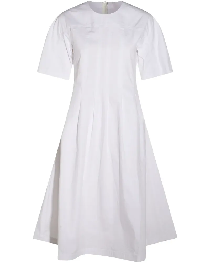 ADD Midikleid aus Baumwolle - Weiß Weiß