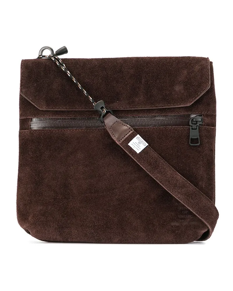 AS2OV Klassische Schultertasche - Braun Braun