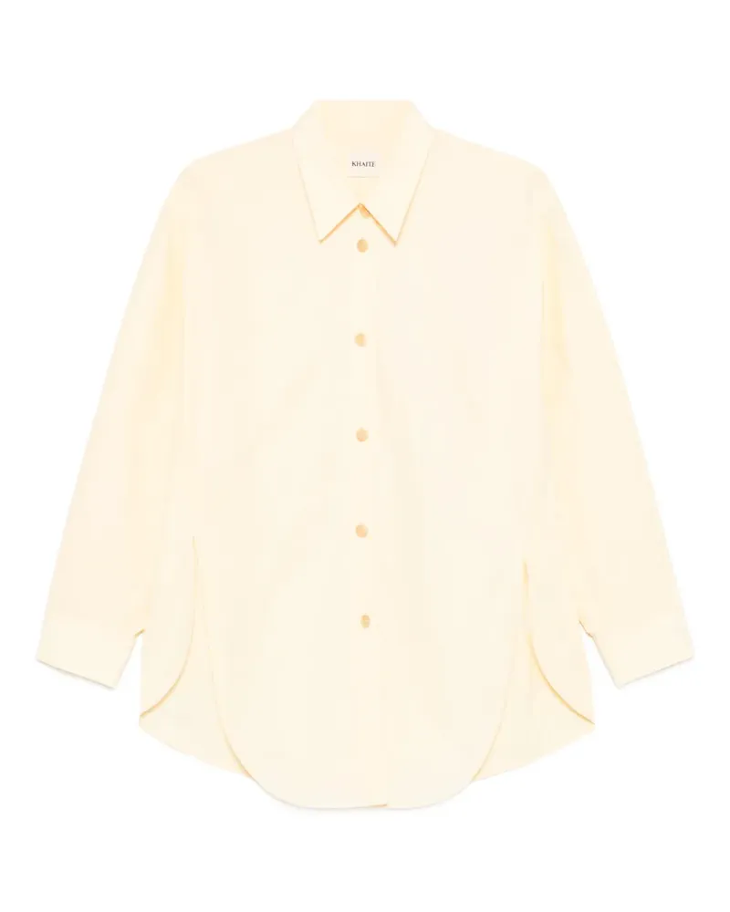 KHAITE Goya Hemd - Gelb Gelb