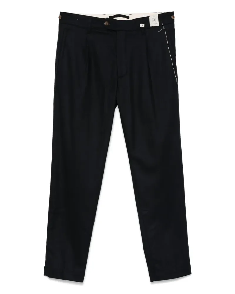 MYTHS Hose mit Faltentaschen - Blau Blau