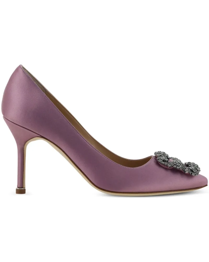 Manolo Blahnik Hangisi Pumps 90mm - Violett Violett