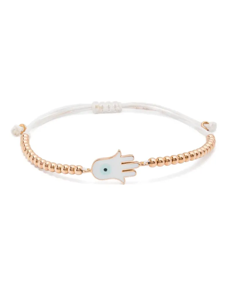 ANIL ARJANDAS 18kt Hamsa Rotgoldarmband - Rosa Rosa