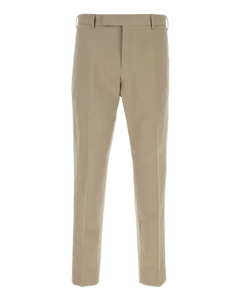 PT TORINO zip-fastening tailored trousers - Nude Nude