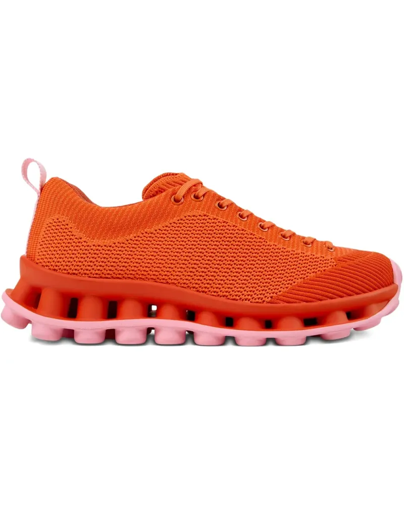Camper x Sunnei Pelotissima Strick-Sneakers - Orange Orange