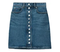 Klassischer Jeans-Minirock - Blau
