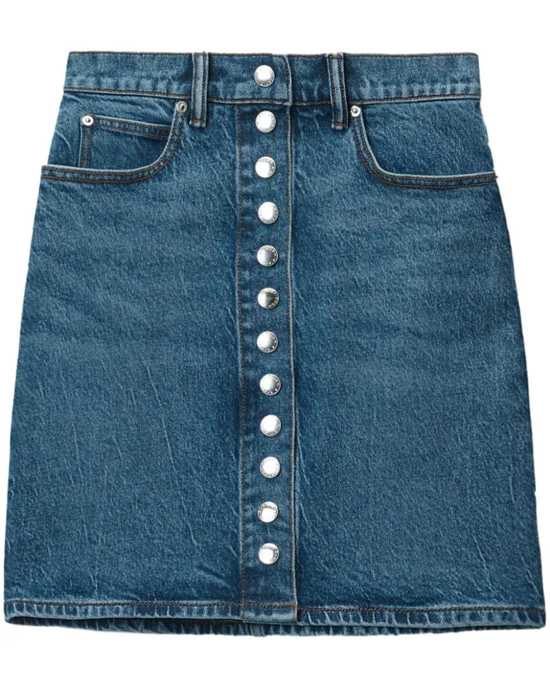 Alexander Wang Klassischer Jeans-Minirock - Blau Blau