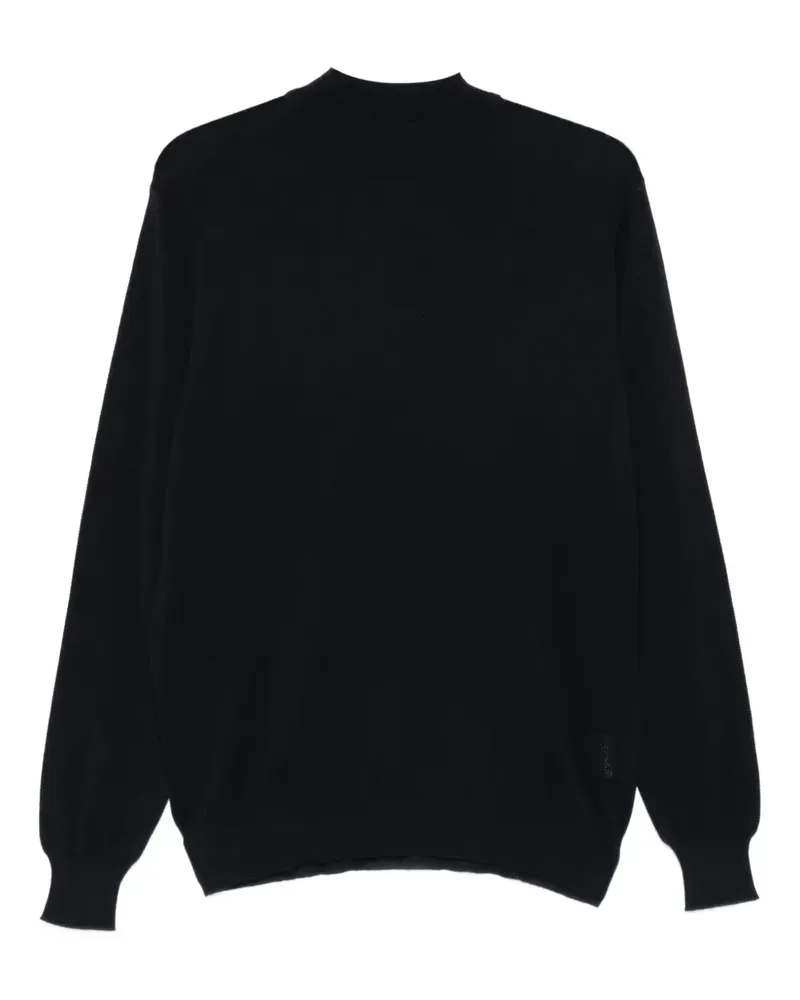 LARDINI crew-neck sweater - Schwarz Schwarz