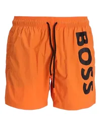 HUGO BOSS Octopus Badeshorts Orange