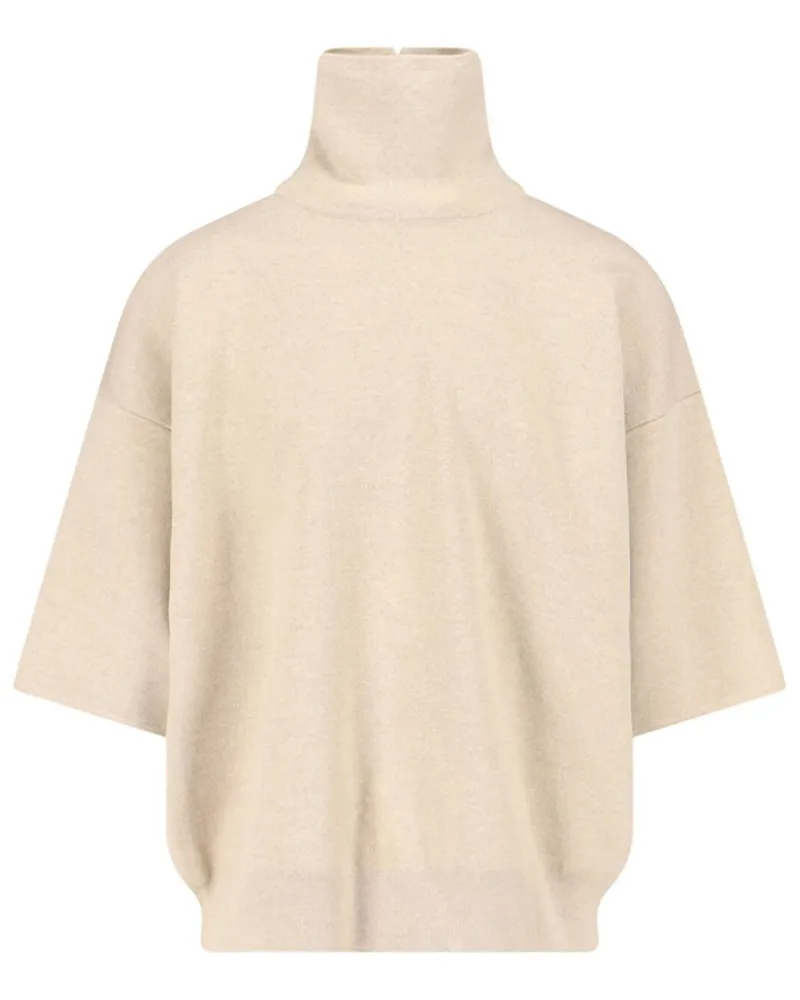 Fear of God Gestricktes Merino-T-Shirt - Nude Nude