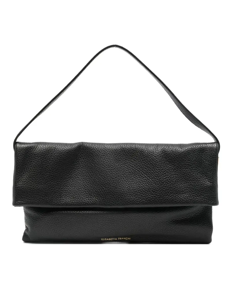 Elisabetta Franchi Handtasche mit Klappe - Schwarz Schwarz