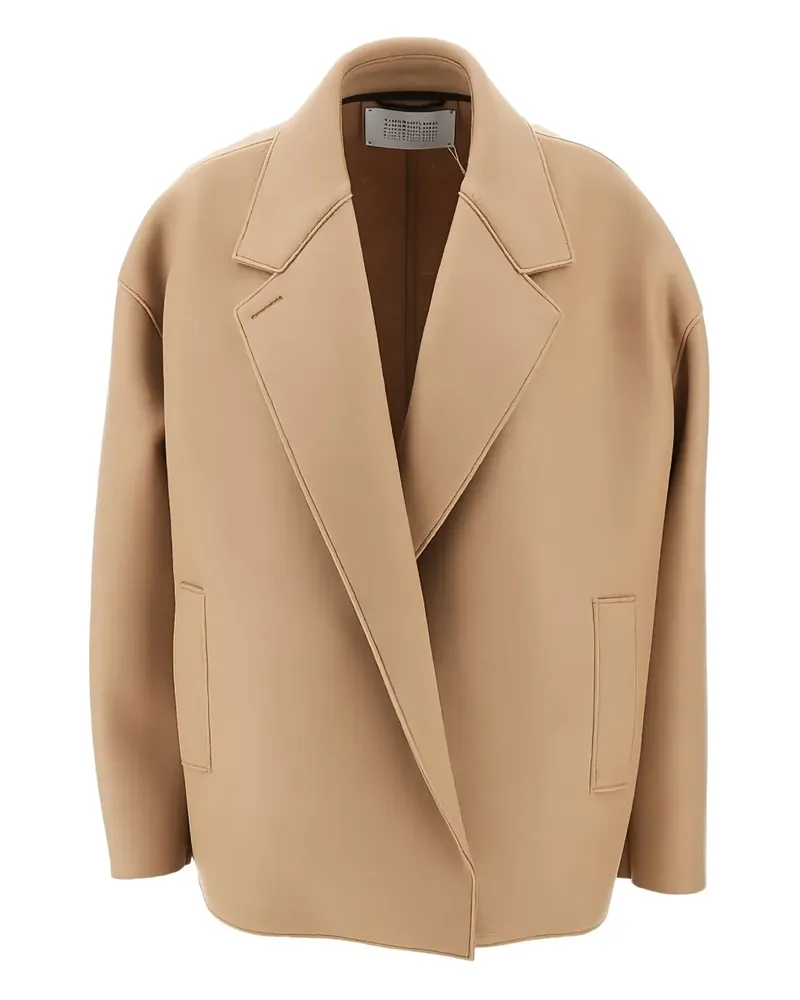 Harris Wharf London Jacke mit Taschen - Nude Nude