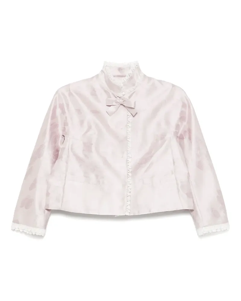 SHIATZY CHEN Jacke mit Jacquard - Violett Violett
