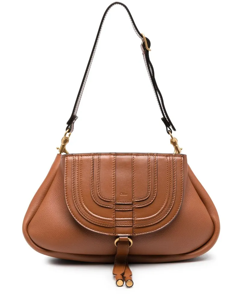 Chloé Marcie Schultertasche - Braun Braun