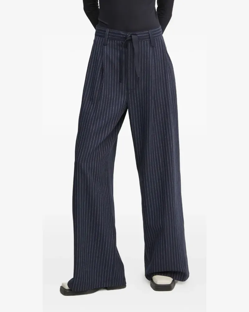 G-STAR RAW striped tie trousers - Blau Blau
