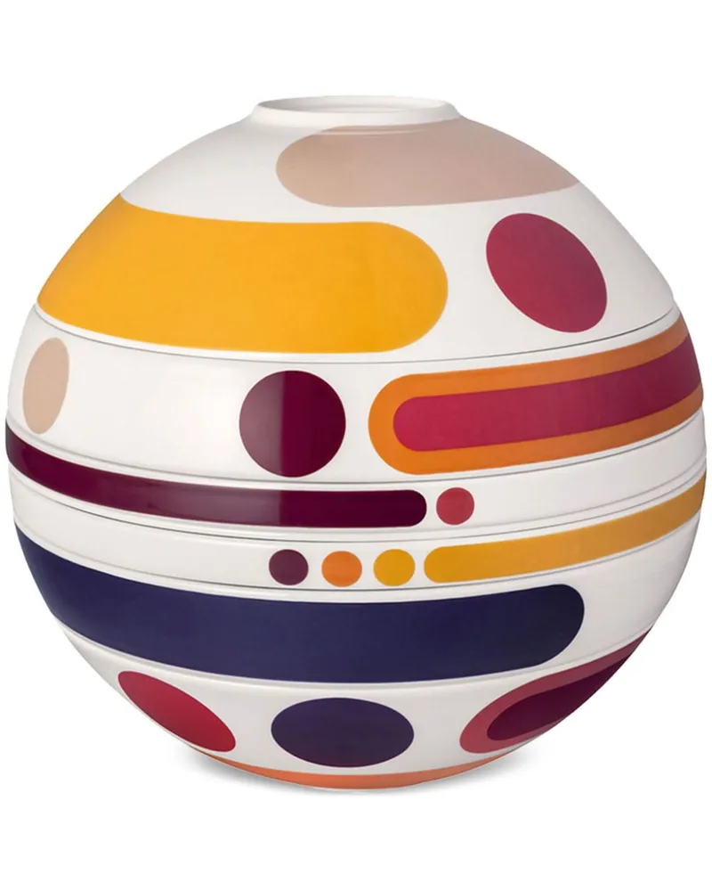 Villeroy & Boch Iconic La Boule Miami Teller-Set - Weiß Weiß