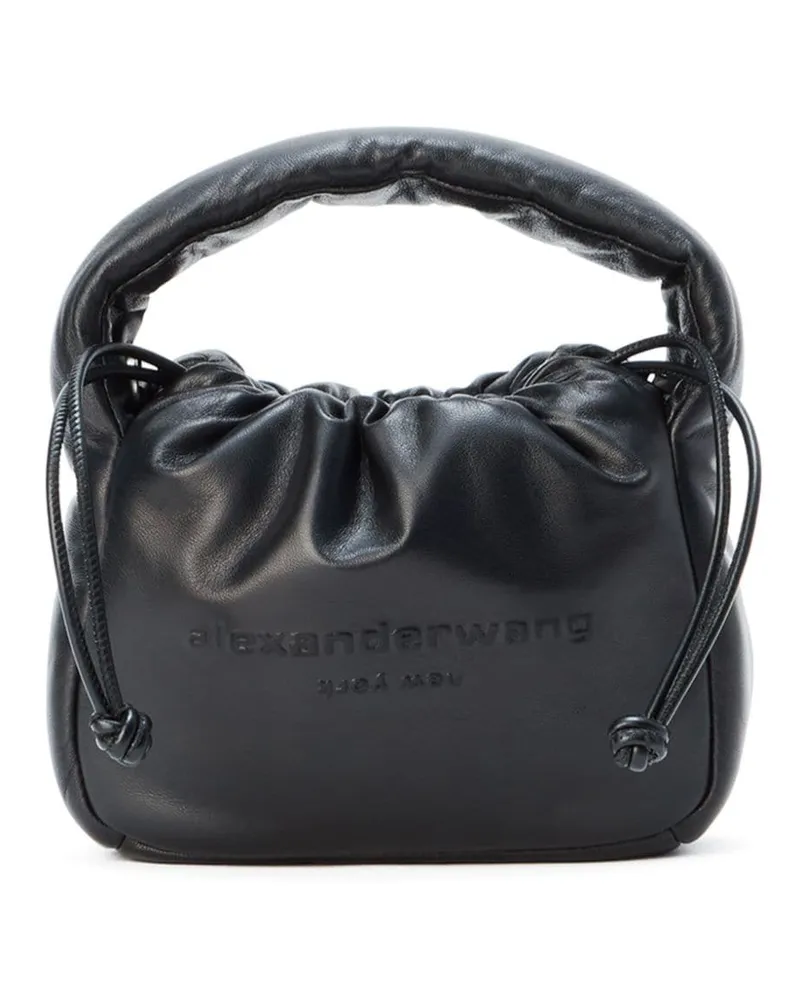 Alexander Wang Mini Ryan Puff Schultertasche Schwarz