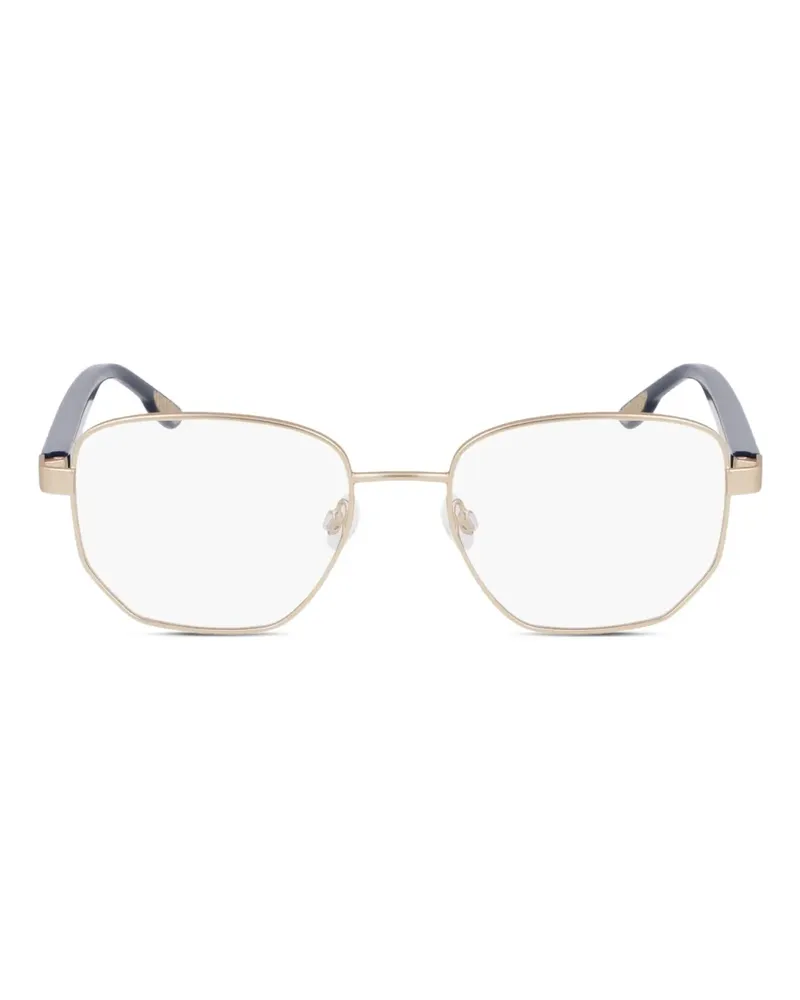 Nike Brille mit geometrischem Gestell - Gold Gold