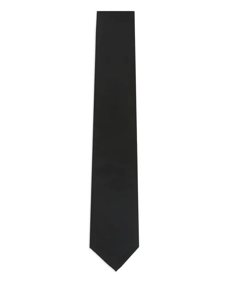 Balenciaga Krawatte aus Seide - Schwarz Schwarz