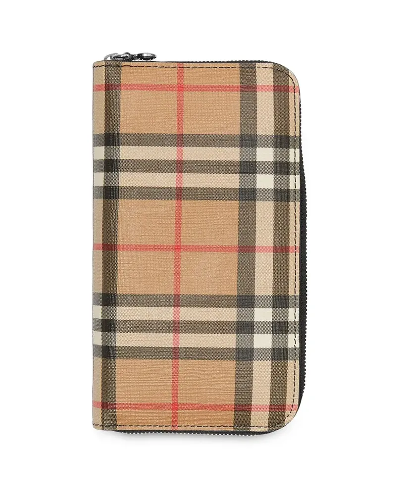 Burberry Portemonnaie mit Vintage-Check - Nude Nude