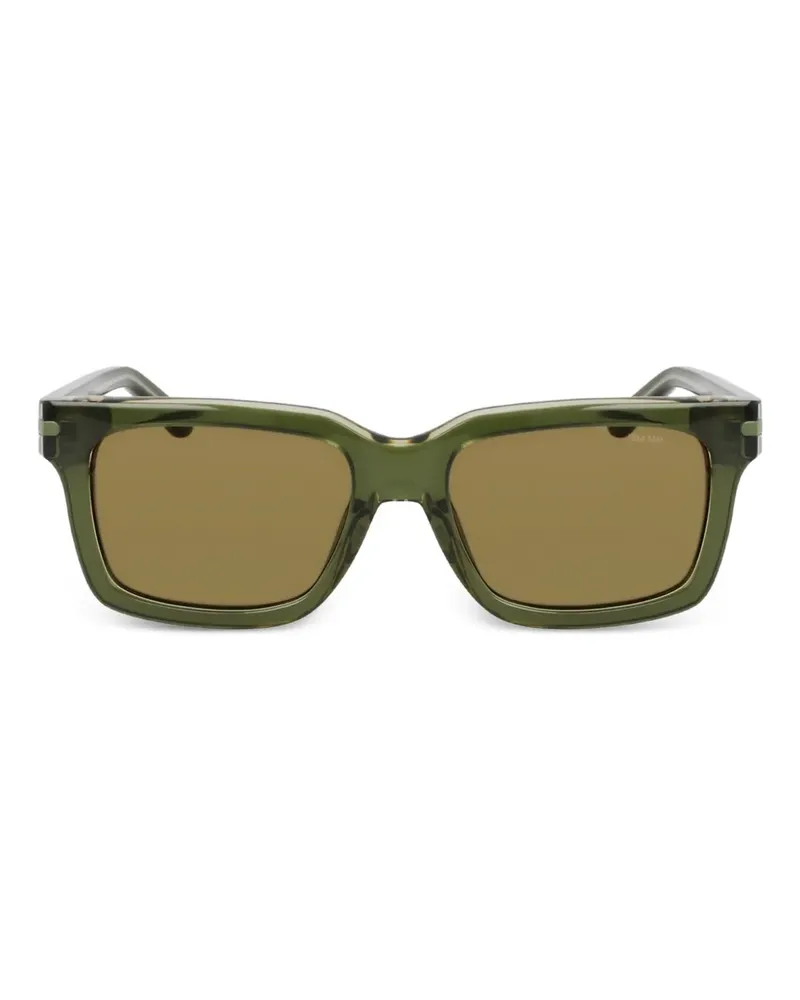 Nike Sonnenbrille mit eckigem Gestell - Grün Grün