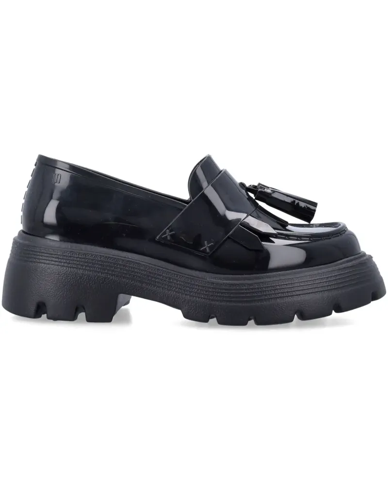 Comme des Garçons x Melissa Loafer mit Quastendetail - Schwarz Schwarz