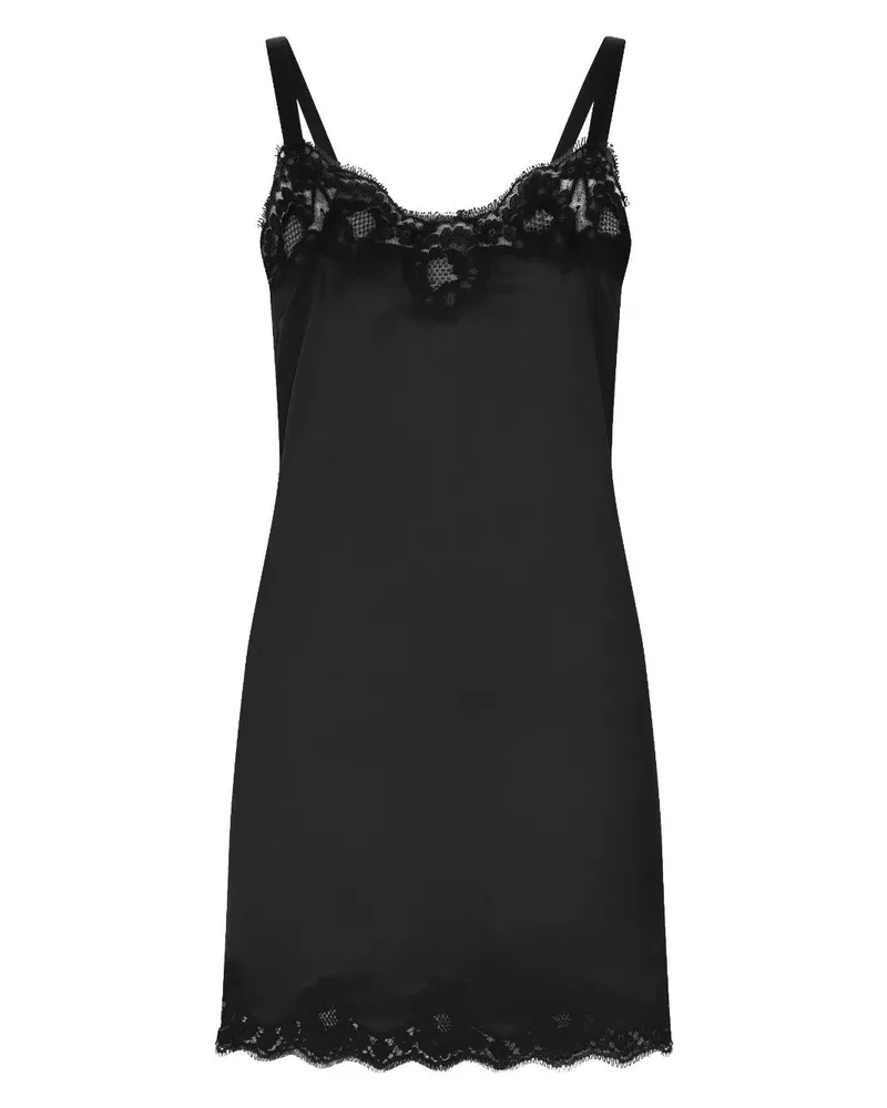 Dolce & Gabbana Camisole-Top mit Spitze - Schwarz Schwarz